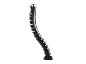 Organizador de Cables EQUIP Doble Canal Negro