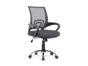 Silla de Oficina EQUIP Malla Gris Oscura
