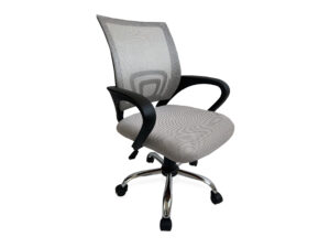 Silla de Oficina EQUIP Malla Gris Clara Silla de Oficina EQUIP Malla Gris Clara