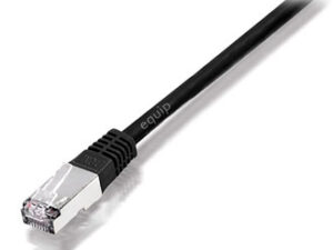 Cable EQUIP RJ45 Cat.5e SF/UTP 10m Negro