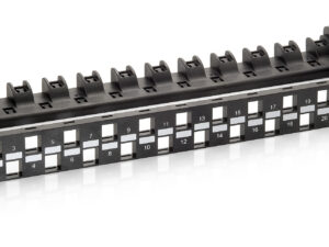 EQUIP Patch Panel Vacío 24p Cat.6A 1U