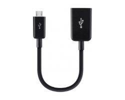 Adaptador BELKIN mUSB/M a USB-A/H Negro