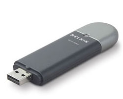 BELKIN Adaptador USB Wireless 54G BELKIN Adaptador USB Wireless 54G