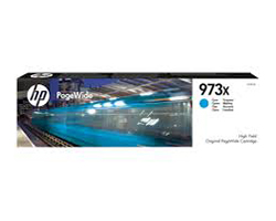 Tinta HP PageWide 973X Cian 86ml 7000 páginas