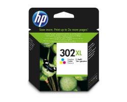Tinta HP 302XL Tricolor 8ml 300 páginas