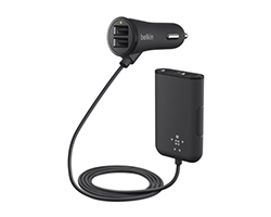 Cargador de Coche BELKIN USB 2.0 Negro