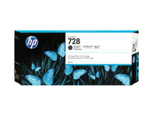Tinta HP DesignJet 728 Negro Mate 300ml
