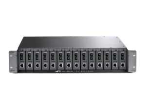 Chasis de Montaje TP-Link 14 Bahías Negro