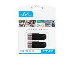 Pendrive PNY Attache4 64Gb USB 2.0 2Un