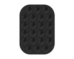 Ventosa CELLY para Smartphone Negro