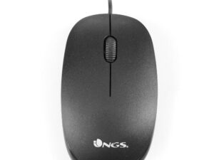 Ratón NGS Óptico USB-A 1000dpi Negro