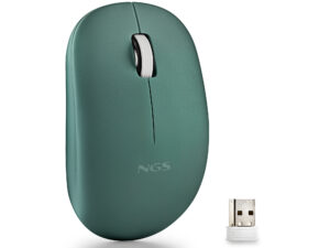 Ratón NGS FOG Pro Óptico RF 2.4GHz Verde