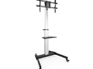 Soporte Pie TOOQ con ruedas 37-86" 50Kg