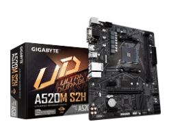 GIGABYTE A520M S2H: (AM4) 2DDR4 DVI HDMI mATX GIGABYTE A520M S2H: (AM4) 2DDR4 DVI HDMI mATX