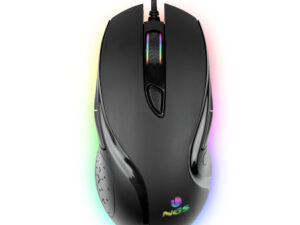 Ratón Gaming NGS Óptico RGB USB 7200dpi Negro