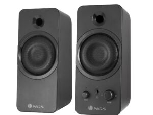 Altavoces NGS Gaming 2.0 20W 3.5mm USB Negro