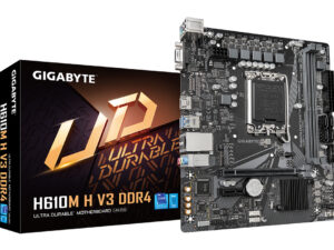 GIGABYTE H610M H V3 DDR4:(1700) 2DDR4 VGA HDMI DVI mATX