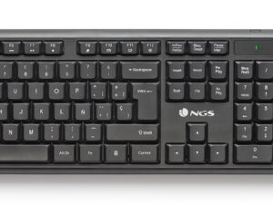 Teclado+Ratón NGS RF Wireless Óptico Negro