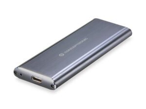 Caja CONCEPTRONIC SSD M.2/SATA USB-C 3.1 Gris