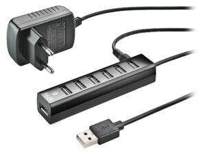 Hub NGS 7xUSB 2.0 Negro