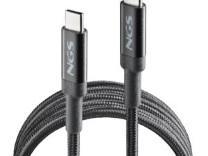 Cable NGS USB-C/M a USB-C/M 65W 2m Negro