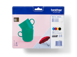 Tinta BROTHER XL Pack Negro/Tricolor