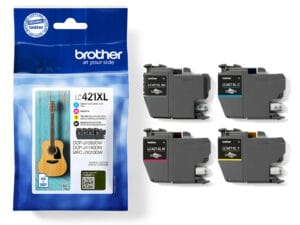 Tinta BROTHER XL Pack Negro/Tricolor