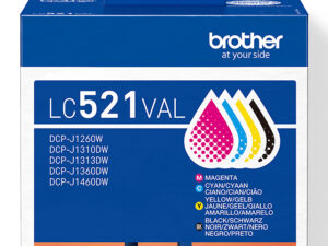 Tinta BROTHER Negro/Cian/Magenta/Amarillo