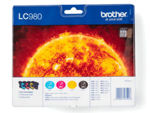 Tinta Brother Pack Negro/Tricolor