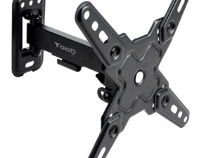 Soporte Pared TOOQ 13"-43" Gira/Incl Negro