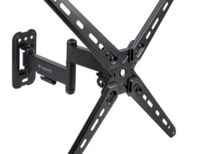 Soporte Pared TOOQ 13"-55" Gira/Incl Negro