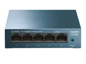 Switch TP-Link 5xRJ45 GbE Azul