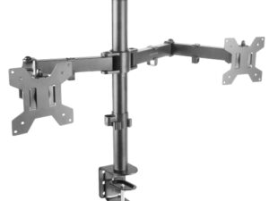 Soporte de Mars Gaming 2 Monitores 13-27" Negro
