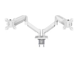 Soporte Mars Gaming 13"-27" 2 Brazos Blanco