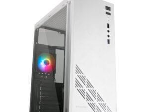 Caja Mars Gaming FRGB ATX mATX Mini-ITX Blanca