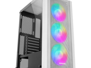 Caja Mars Gaming FRGB ATX mATX Mini-ITX Blanca