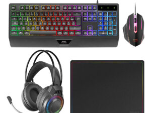 Kit Mars Gaming T+Ratón+Auric+Alfombrilla