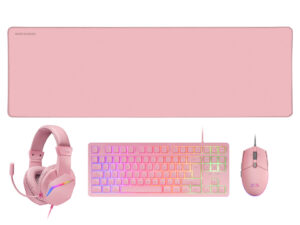 Kit Mars Gaming Tecl/Ratón/Auric/Alfombrill