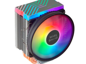 Ventilador Mars Gaming 110mm 160W ARGB Negro