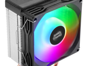 Ventilador CPU Mars Gaming FRGB 9cm Negro
