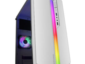 Caja Compacta Mars Gaming ARGB mATX Blanca
