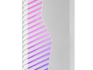 Caja Mars Gaming ARGB ATX mATX MiniITX Blanca