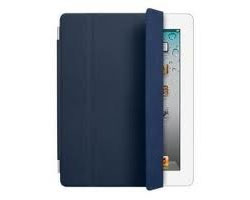Funda Apple Cuero iPad 2 Azul Marino