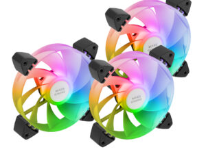 Ventilador Mars Gaming ARGB 3x120mm Negro