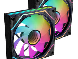 Ventilador Mars Gaming ARGB Kit 2 Negro