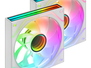 Ventilador Mars Gaming ARGB Kit 2 Blanco