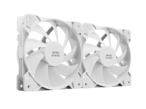 Ventilador Mars Gaming MF-PROX2 Kit 2 Blanco