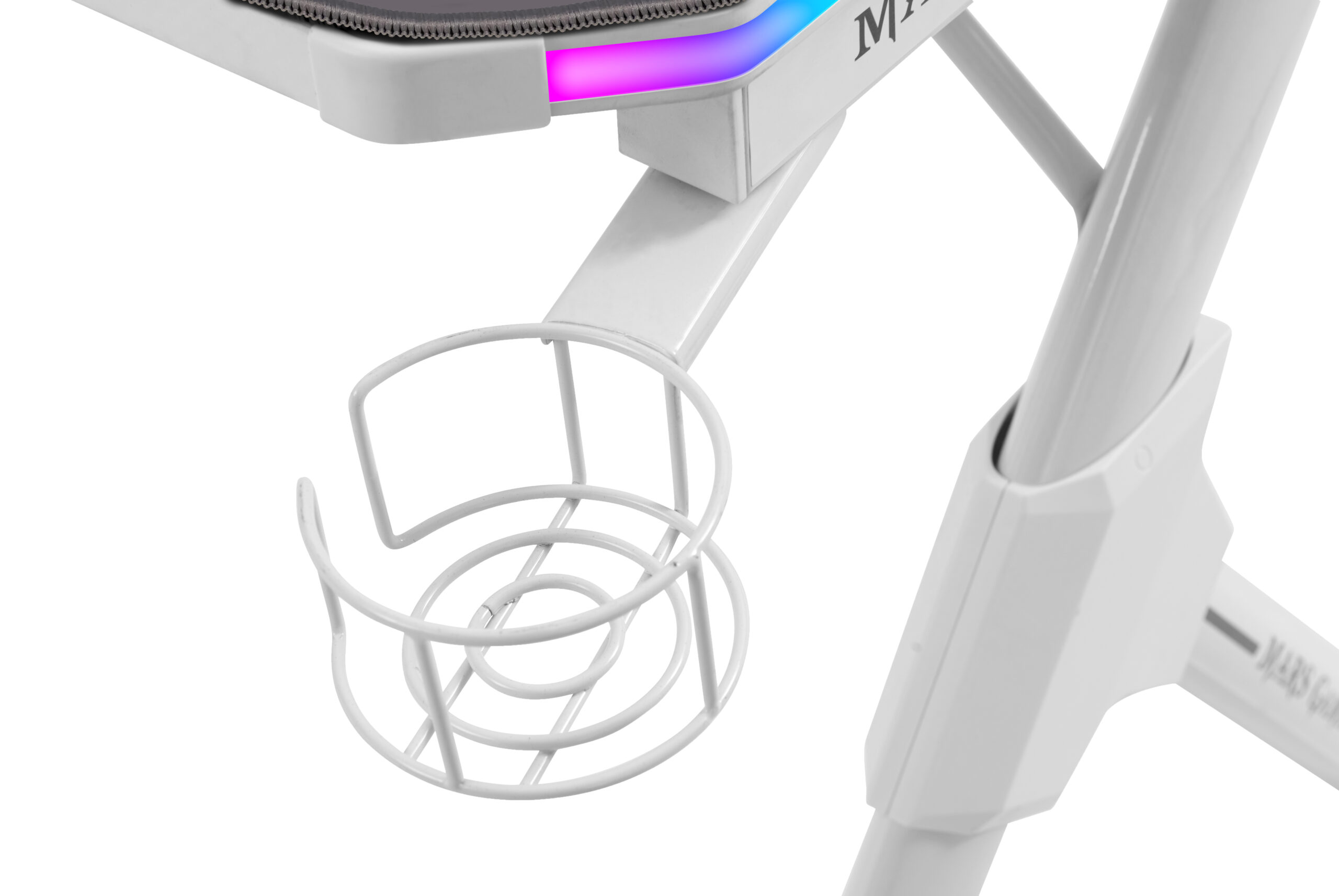 Mesa Mars Gaming 140x75x60cm Gris/Blanca Mesa Mars Gaming 140x75x60cm Gris/Blanca