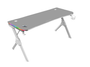 Mesa Mars Gaming 140x75x60cm Gris/Blanca Mesa Mars Gaming 140x75x60cm Gris/Blanca