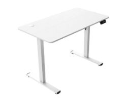 Mesa Mars Gaming 110x60cm Máx 60Kg Blanca